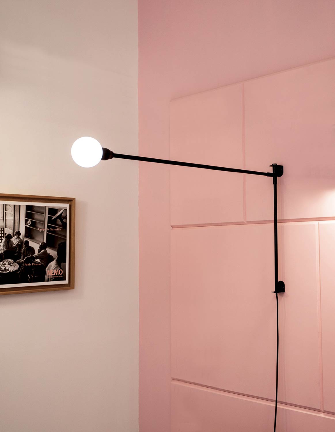 Mini Potence Pivotante Wall Lamp by Nemo Lamps Mini Potence Pivotante Wall Lamp by Nemo Lamps